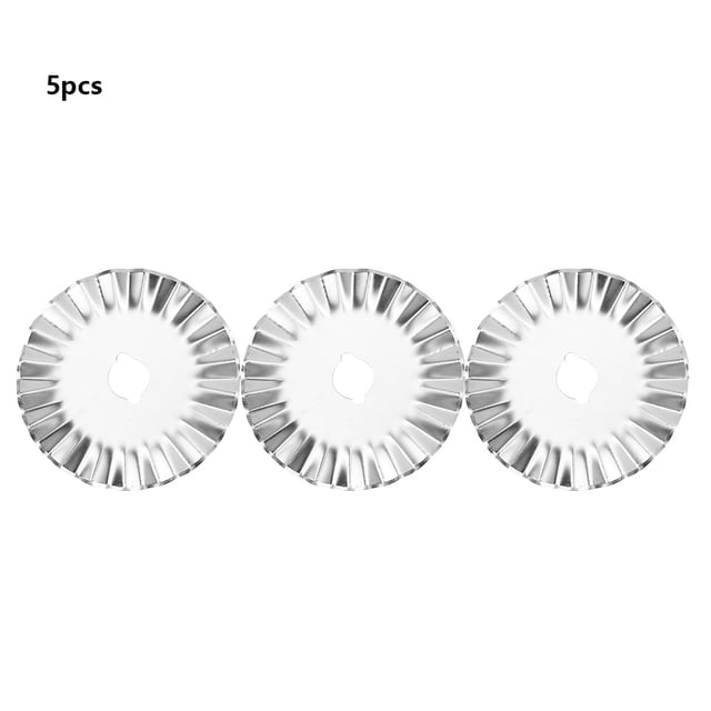 Quilting Blade,5PCS 45mm Wave Rotary Rotary Cutter Blade Cutter Blade Built to Last