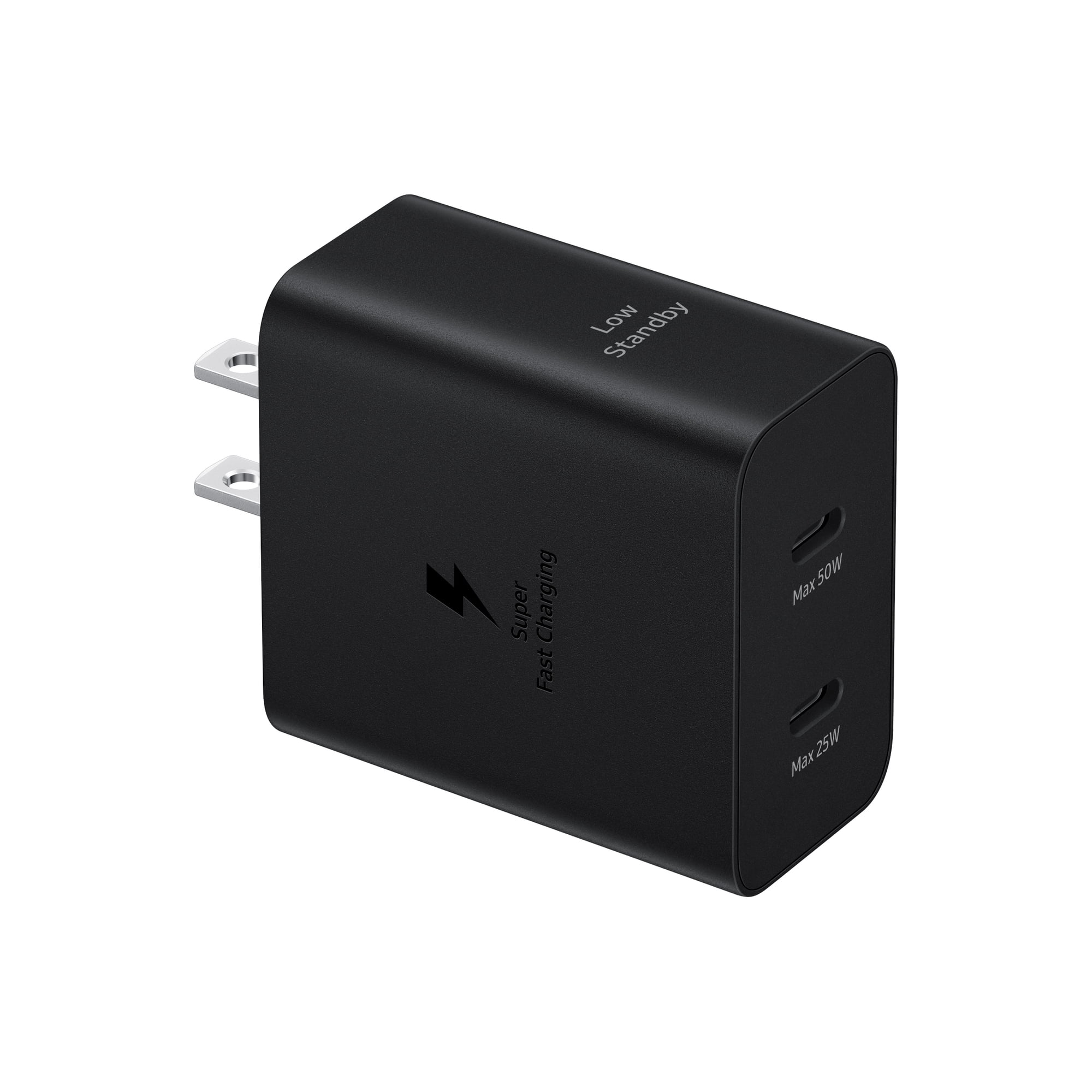 Samsung 50W Duo Power Adapter, Black (Cable not included)