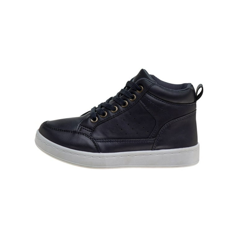 Boys navy deals high tops