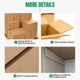 thumbnail image 4 of StlyGar Corrugated Boxes, Brown Cardboard Packing Boxes for Mailing, Moving, Storage & Small Business, 4 of 6