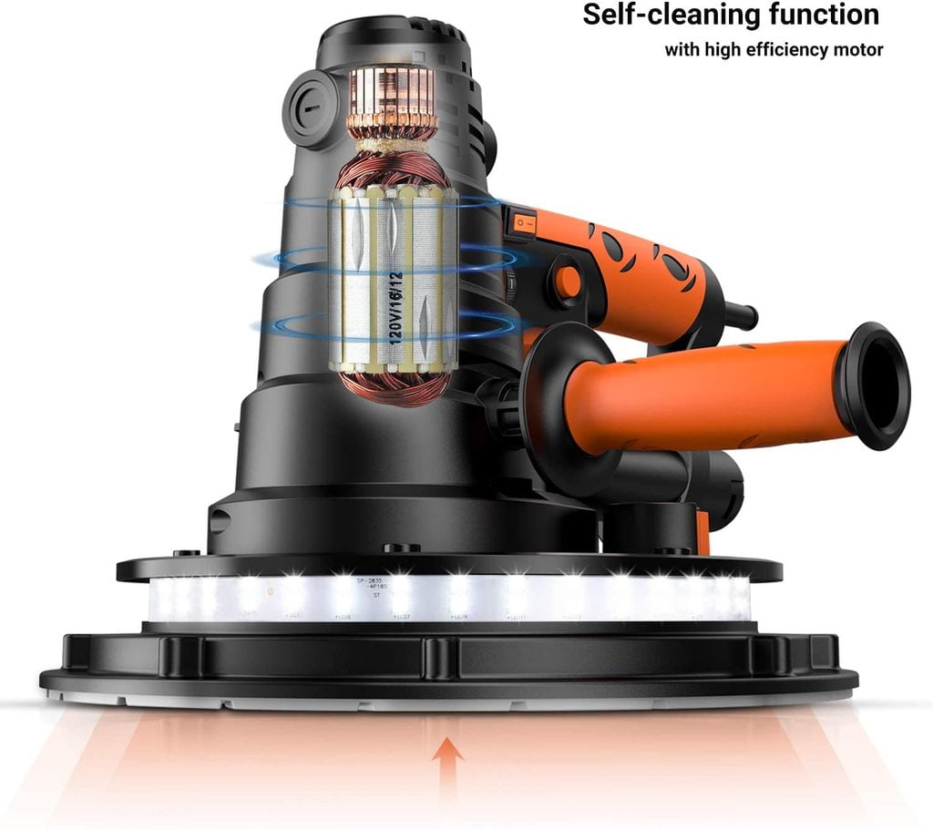 TACKLIFE 800W Electric Drywall Sander 