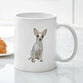 thumbnail image 3 of CafePress - Chihuahua (W) Mug - 11 oz Ceramic Mug - Novelty Coffee Tea Cup, 3 of 4