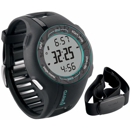 REFURBISHED Forerunner210 GPS Fitness Watch with Heart Rate Monitor in Black/Teal