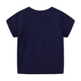 thumbnail image 2 of Vedolay Boy's Tops Boys Cotton Button Down Short Sleeve Casual Shirt,Dark Blue 7 Years, 2 of 5