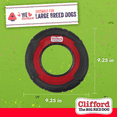 thumbnail image 5 of Clifford® Flying Disc Frisbee Dog Toy | Strong Rubber Frisbee for Dogs for Fetch, Toss and Tug, 5 of 7