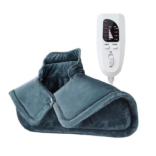 Chal calentado eléctrico para el cuello, dolor de espalda, chal para la fiebre, chal calefactor eléctrico