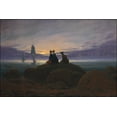 thumbnail image 1 of 24"x36" Gallery Poster, Moonrise over the Sea by caspar david friedrich, 1 of 1