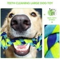 thumbnail image 3 of SHARLOVY Large Tough Chew Toys, 9-Piece Indestructible Cotton Puppy Teething Tug Set for Aggressive Chewers, 3 of 9