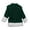Blackish Green, variant on YunPes Boys Girls Cable Knit Sweater Kids Thick Fleece Lined Mock Neck Long Sleeve Pullover Shirt Winter Warm Solid Tops