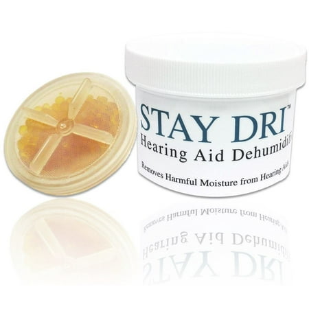 Dri Hearing Aid STAY DRI Hearing Aid Dehumidifier, Preserve your hearing aids by keeping them moisture-free with this Dehumidifier. By Hearing Aid Battery Club,USA ()