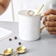 thumbnail image 2 of 40 Cucharas de Café Expreso de Acero Inoxidable para Café, Azúcar, Postre, Pastel, Helado, Sopa, Antipasto (Dorado), 2 of 5