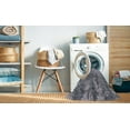 thumbnail image 2 of Ahgly Company Machine Washable Indoor Rectangle Industrial Modern Mist Blue Area Rugs, 2' x 5', 2 of 7