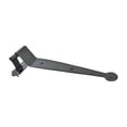 thumbnail image 6 of Renovators Supply Offset Lift Off Pintle Strap Hinge 11 3/4" Black Wrought Iron 2.5" Offset Pintle Strap Gate and Door Hinges w/Hardware, 6 of 14