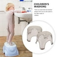 thumbnail image 2 of FUTUREORYY 2Pcs Step Stool for Children Entryway Use Short Legged Design, 2 of 4