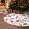 thumbnail image 5 of Sikiie Rabbit And Carrot Nativity Christmas Tree Skirt, Jesus Christian Winter Holiday Tree Mat Decoration(30-48IN)48", 5 of 6