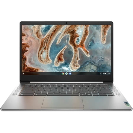 UPC: 0195477876095 | Lenovo Chromebook 3 14  Touch Laptop – Mediatek MT8183 – 4GB Memory – 64GB eMMC – Arctic Grey 82KN0001US
