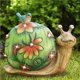 thumbnail image 3 of Cateissary Decoración elegante verde para jardín, figurita de caracol Solar, adorno de jardín, luces alimentadas por energía Solar Kits de decoración para fiestas, 3 of 6