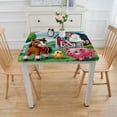 thumbnail image 3 of BANET Farm Animal Birthday Party Supplies Tablecloth, Large Size Rectangular Table Cover, Barnyard Birthday Party Supplies Decorations for Baby Shower Boys Girls, 3 of 7