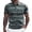 Green, variant on Mens Polo Shirts Color Blocked Striped Lapel Pocket Casual Loose Short Sleeve Male Tees