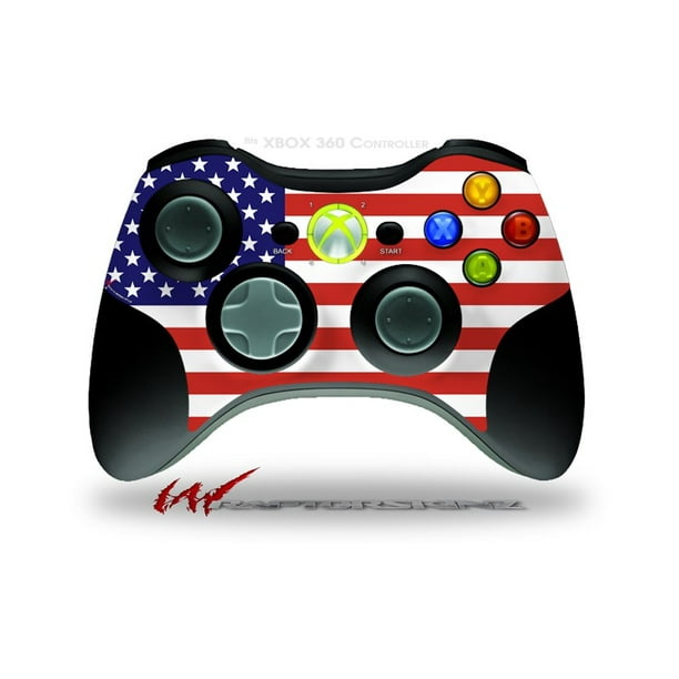 gevechten hardop beheerder USA American Flag 01 - Decal Style Skin fits Microsoft XBOX 360 Wireless Controller (CONTROLLER NOT INCLUDED) by WraptorSkinz - Walmart.com gevechten hardop beheerder USA American Flag 01 - Decal Style Skin fits Microsoft XBOX 360 Wireless Controller (CONTROLLER NOT INCLUDED) by WraptorSkinz - Walmart.com