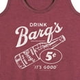 thumbnail image 3 of Barq's - Iconic Drinks & Beverages - It's Good 5 Cents - Women's Racerback Tank Top, 3 of 5