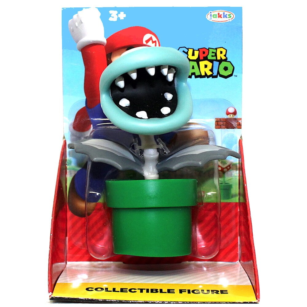 Nintendo 2.5" Limited Articulation Bone Piranha Plant
