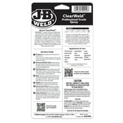 J-B Weld Clear Weld Professional Size 8 oz Hardware Clear