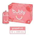 thumbnail image 1 of Bubly Grapefruit Sparkling Water 355 mL cans, pack of 12, 1 of 10