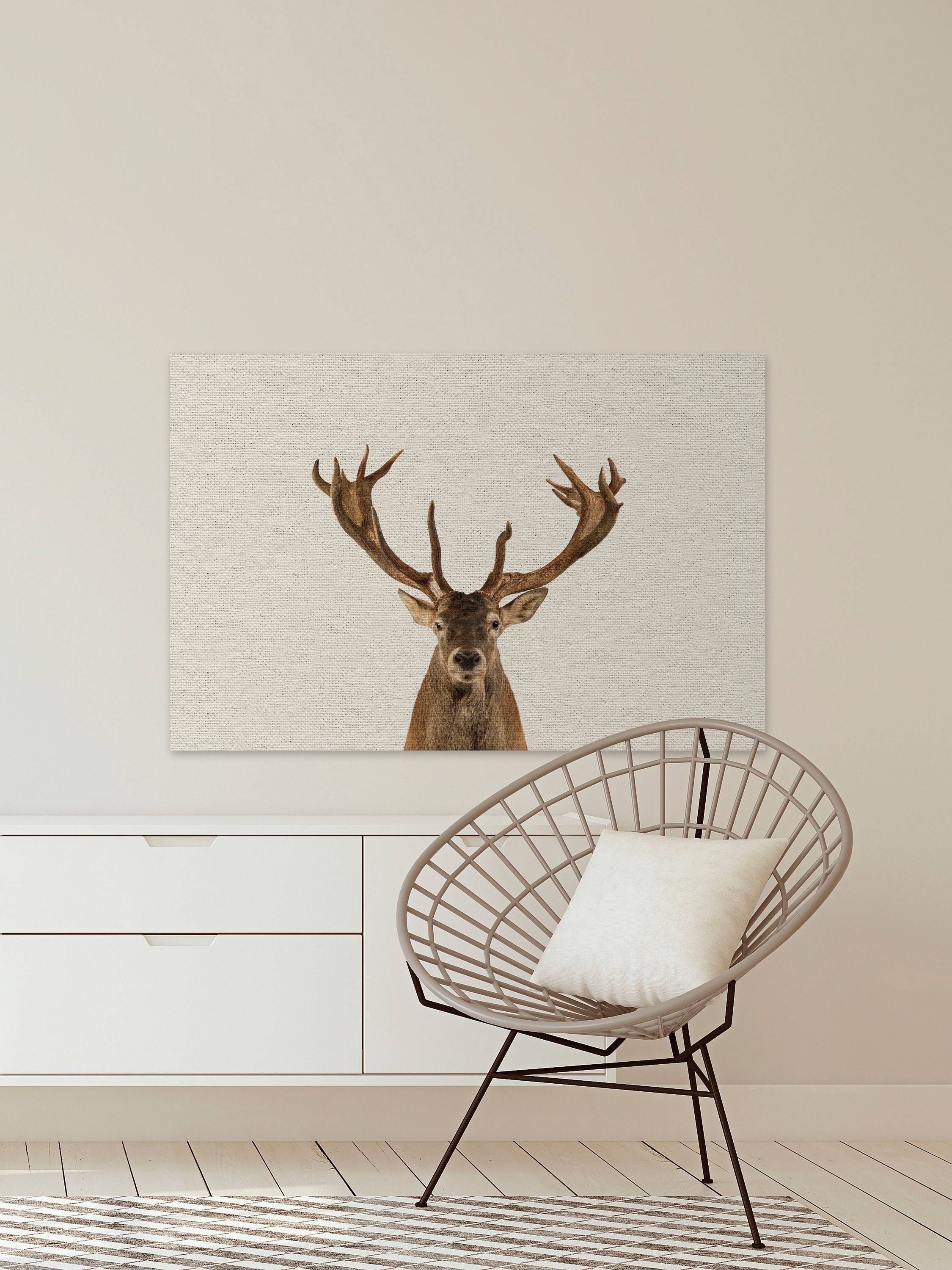 The Great Antler Painting Print on Wrapped Canvas