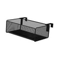 thumbnail image 3 of Estante para plantas de balcón, cesta de almacenamiento colgante, estante para litera, accesorios con Negro, 3 of 7