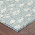 thumbnail image 3 of Addison Rugs Chantille Indoor/Outdoor Transitional Floral Sky Machine Washable Round Rug, 8' x 8', 3 of 7