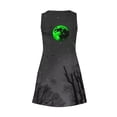 thumbnail image 5 of WFJCJPAF 2025 New Halloween Halloween Dresses for Women Long Sleeve,Women's Summer Comfort Fashion Printing Pocket Sleeveless V-Neck Dress - Green L, 5 of 5