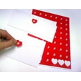 thumbnail image 2 of 1" Heart Shape White Matte Labels, Designed to Seal Envelopes, Fancy Shape Stickers 10 Full Sheets, 630 Labels, 2 of 8