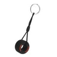 thumbnail image 3 of Keyring Handbag Keychain PVC Tire Pendant Keyring Bag Backpack Car Rearview Mirror Hanging Ornament  White, 3 of 8