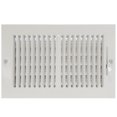 thumbnail image 1 of Cubierta de ventilación EZ-FLO blanca con abertura de conducto de 10 x 6 pulgadas, 1 of 6