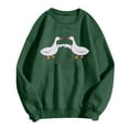 thumbnail image 4 of Chandail à Capuche Imprimé pour Femmes, Manches Longues, Col Rond, Mode Décontractée, Veste de Jogging à Fermeture Éclair Complète, Confortables, Grande Taille, 4 of 4