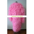 thumbnail image 3 of Disfraz de Cosplay de Donquixote Doflamingo de ONE PIECE, tamaño personalizado, abrigo de plumas rosa para Halloween con gafas, 3 of 5