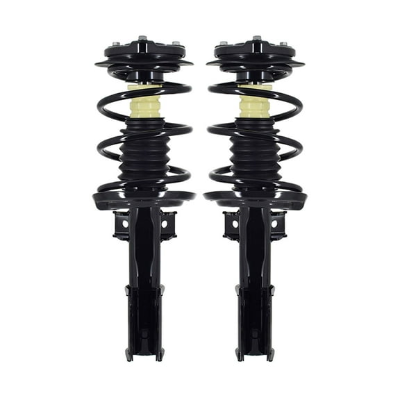 Pair Front Quick Complete Strut-Coil Spring For 2008-2009 Mercedes-Benz C230 AWD