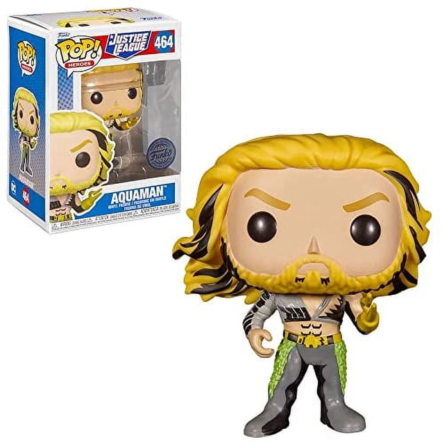 Figura de acción Funko Justice League Aquaman Pop 10 cm Funko