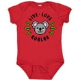 thumbnail image 3 of Inktastic Live Love Koalas Boys or Girls Baby Bodysuit, 3 of 5