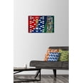 thumbnail image 2 of FIFA World Cup 2026 - Tournament Bracket Wall Poster with Push Pins, 14.725" x 22.375", 2 of 4