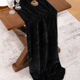 thumbnail image 3 of Camino de mesa Socomi 51x305 cm Black Velvet Luxury, 3 of 5