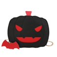 thumbnail image 1 of Bolso cruzado de calabaza de Halloween YONGSHENG de cuero PU con cadena, 1 of 5