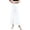 White, variant on Tanghaowl Women's Pants, Women's Lightweight Chiffon High Elastic Waist Flowing Trousers Flared Straight Leg Wedding Culottes White S