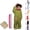 Yellow, variant on Funny Big Mouth Monster Adult Onesie, Oversized Plush One Piece Pajamas for Women & Men, Kigurumi Halloween Costume, with Shoes and Comb, Black L