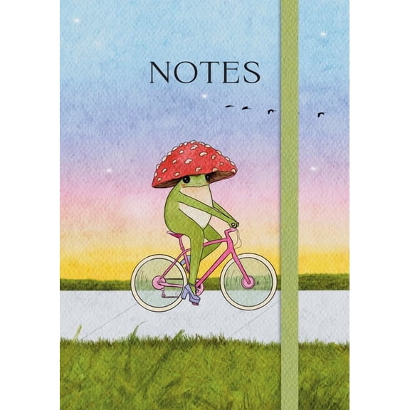 The Little Frog Notebook: A Beautiful 160-Page Lined Notebook Featuring the Internet's Beloved Mushroom Frog, from the A, (Paperback)