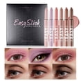 thumbnail image 1 of Eyeshadow Eyeshadow Stick Set Bright Colored Contouring And Highlight Eyeshadow Stick Eyeshadow Long Lasting High Pigmented Eye Shadow 2Ml/6Pcs, Eyeshadow for Women, 1 of 9