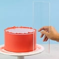 thumbnail image 3 of Phenofice 1Set Cake Shaping Tool Acrylic Rectangular for Baking, 3 of 7