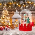 thumbnail image 2 of Christmas Ornament LED Lighting Santa Claus Wooden Christmas Decorations Ornaments LED Light Emitting Gifts for Hotel Window Display Decoration, 2 of 7