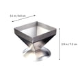 thumbnail image 2 of SHISUYAN 1pc Quadrangle Tower Shape Meat Mold Dish Mold Practical Dish Mould for Kitchen, 2 of 8